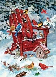Cobble Hill puzzle oiseaux - 1000 pièces plaisir coloré