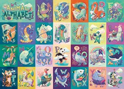 Cobble Hill puzzle alphabet des animaux - puzzle familial 350 pièces