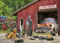 Cobble Hill legpuzzel Auto Repair - 500 stukjes puzzel plezier