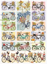 Cobble Hill legpuzzel fietsen - 1000 stukjes puzzel volwassenen