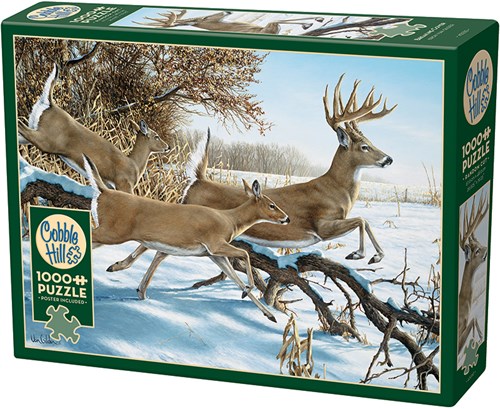 Cobble Hill puzzle Breaking Cover - 1000 pièces plaisir nature-2