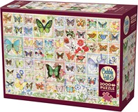Cobble Hill puzzle animaux - Papillons et Fleurs 2000 pièces-2
