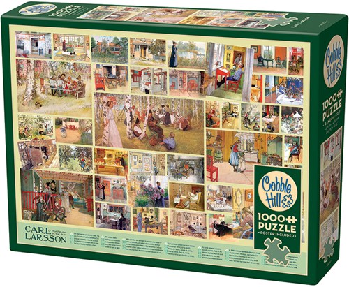 Cobble Hill legpuzzel Carl Larsson - 1000 stukjes kunst puzzel-2