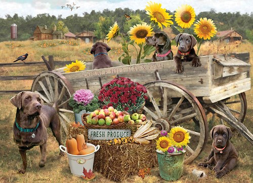 Cobble Hill puzzle Choc Wagon - puzzle 500 pièces multicolore