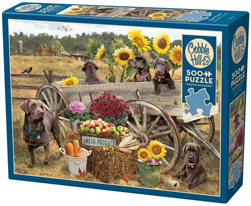 Cobble Hill puzzle Choc Wagon - puzzle 500 pièces multicolore-2