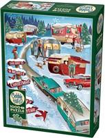 Cobble Hill kerst puzzel - 1000 stukjes legpuzzel camper winter-2