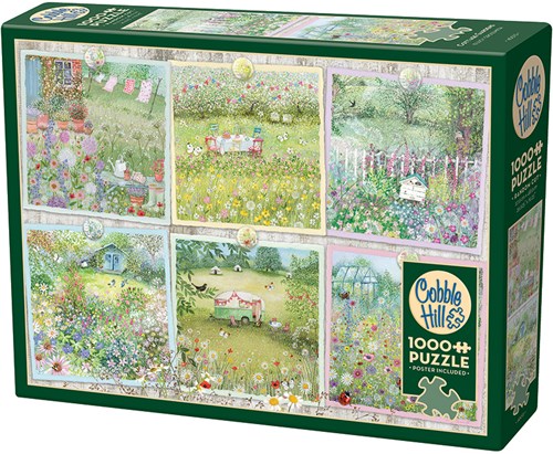 Cobble Hill puzzle Cottage Gardens - puzzle nature 1000 pièces-2