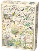 Cobble Hill legpuzzel Country Diary lente 1000 stukjes puzzelspel-2