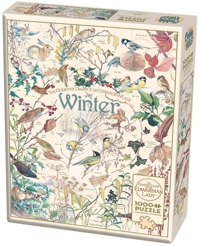 Cobble Hill puzzle hiver 1000 pièces jeu de puzzle-2