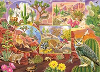 Cobble Hill puzzle Desert Magic - 350 pièces animaux nature
