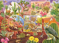 Cobble Hill legpuzzel Desert Magic - 350 stukjes natuur dieren