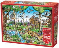 Cobble Hill puzzle DoodleTown Birdwatcher's Paradise 1000 pièces-2