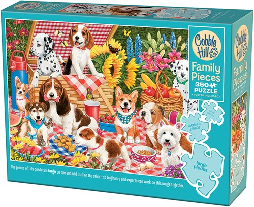 Cobble Hill puzzle - Puzzle familial fête pique-nique - 350 pièces-2