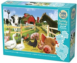 Cobble Hill puzzle familial 350 pièces - Bienvenue à la ferme
