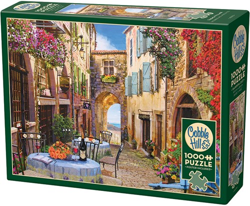 Cobble Hill puzzle French Village - 1000 pièces de plaisir-2