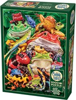 Cobble Hill puzzle Frog Business - 1000 pièces de plaisir-2