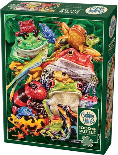 Cobble Hill puzzle Frog Business - 1000 pièces de plaisir-2