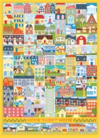 Cobble Hill puzzle Home Sweet Home - 1000 pièces jeu de puzzle