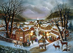 Cobble Hill puzzle I Remember Christmas - 1000 pièces puzzle vintage Noël
