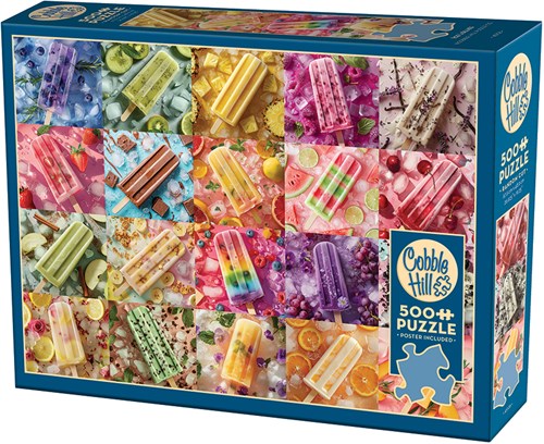 Cobble Hill puzzle glace bâtonnets 500 pièces plaisir coloré-2