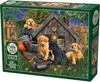 Cobble Hill legpuzzel In the Doghouse 1000 stukjes puzzelspel-2