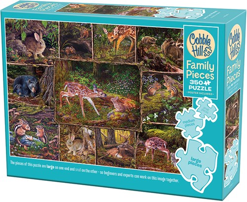 Cobble Hill puzzle Into the Woods - Puzzle familial - 350 pièces-2