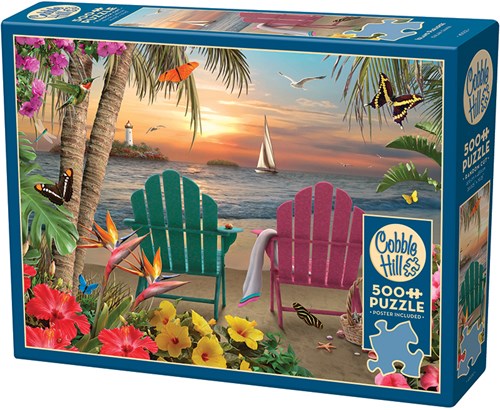 Cobble Hill puzzle Island Paradise 500 pièces puzzle adultes-2