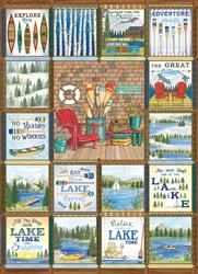 Cobble Hill puzzle Lake Country 1000 pièces - puzzle adulte