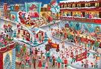 Cobble Hill puzzle de Noël Parade du Père Noël - puzzle 2000 pièces