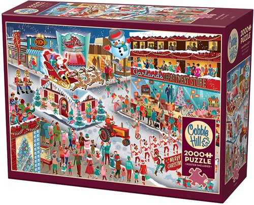 Cobble Hill puzzle de Noël Parade du Père Noël - puzzle 2000 pièces-2