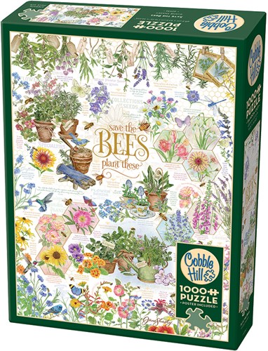Cobble Hill puzzle 1000 pièces Save the Bees jeu éducatif-2