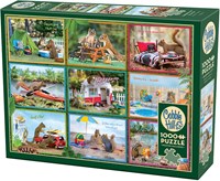 Cobble Hill legpuzzel eekhoorns op vakantie 1000 stukjes dieren-2