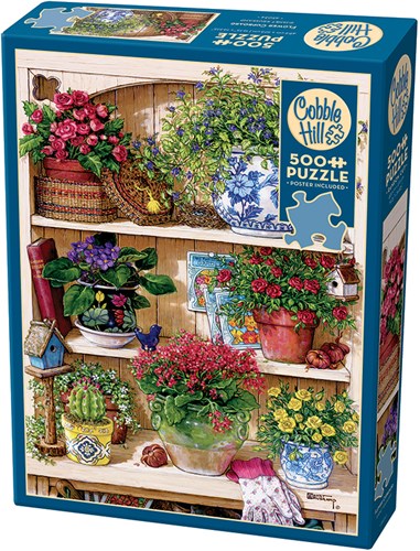 Cobble Hill puzzle Flower Cupboard pièces XXL 500 pièces puzzle-2