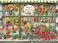 Cobble Hill puzzle - Flowers and Cacti Shop - pièces XXL - 275 pièces
