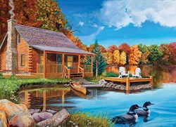 Cobble Hill puzzle XXL Loon Lake 500 pièces carton
