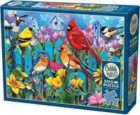 Cobble Hill puzzle animaux - pièces XXL - 500 pièces - Sur la clôture-2