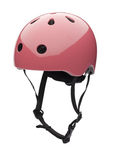 Coconuts kinderhelm roze XS - veilige fietshelm voor kinderen Jaipur pink plain