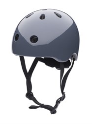 Coconuts fietshelm Graphite grijs XS - kinderhelm voor loopfiets Coconuts Graphite grey plain 13XS
