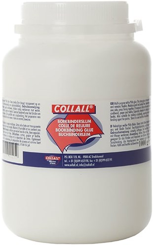 Collall boekbinderslijm pot - 1 kg - waterbestendige lijm voor boeken