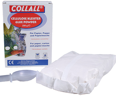 Collall plakpoeder lijm 250g voor papier-maché en knutselen