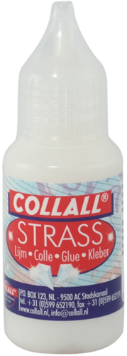 Collall strasslijm knutsel lijm 25ml voor sieraden en textiel