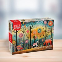 Yazz puzzel Colorful Forest - 1000 stukjes legpuzzel-2