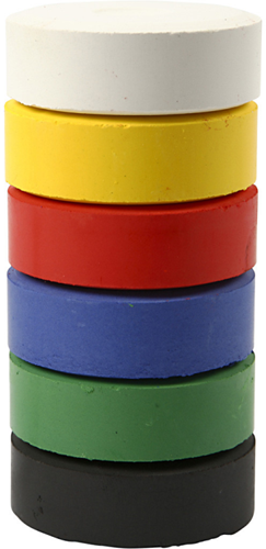 Creativ Company set de recharges aquarelle - 6 grands blocs de peinture