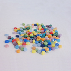 Colourful Mosaics pierres de jeu colorées verre Fruit Cocktail 100 g