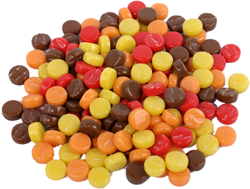 Colourful Mosaics speelset gerecycled glas dots Indian Summer 100gr
