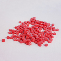 Colourful Mosaics speelset gerecycled glas dots rood 100 gram