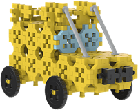 Trefl jouet de construction avion jeep FSC Mix 70% jouet écologique
