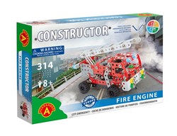 Alexander Toys Constructor - Camion de pompiers - 314 pièces