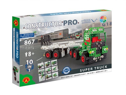 Alexander Toys Constructor PRO - Super Truck (10in1) - 867pcs