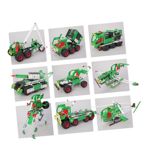 Alexander Toys Constructor PRO - Super Truck (10in1) - 867pcs-2
